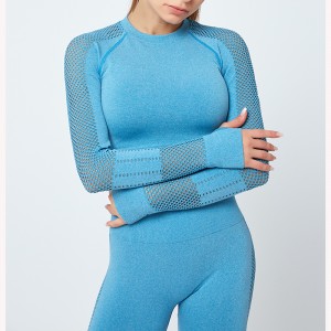 Ptsports wholesale top quality seamless yoga set women leggings gym fitness yoga wear sport clothing set