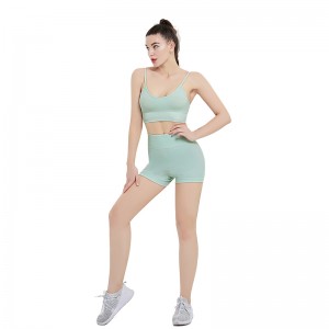 Ptsports Oem Odm Wholesale High Quality Yoga Set Seamless Fitness Leisure Workout Wear