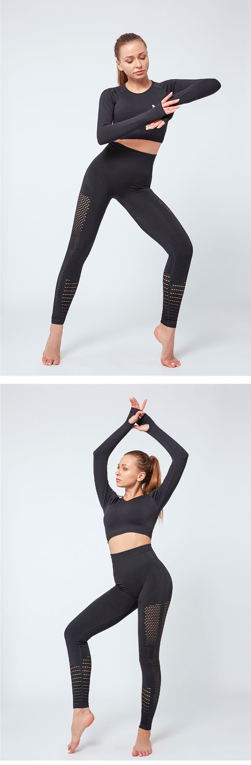PTS2008 yoga fitness set details (5)