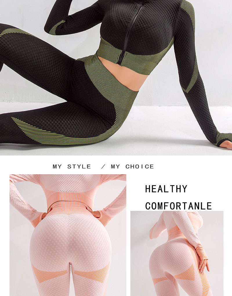 PTS2002 yoga suit for women details (3)