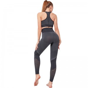 Ptsports custom yoga wear sexy tight sets alo yoga high waist seamless pure karma legging unique wide leg yoga pants